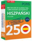 Okładka książki 250 ćwiczeń ze słownictwa Hiszpański + 250 zagadek