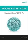 Okładka książki Analiza statystyczna. Microsoft Excel 2016 PL
