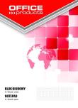 Blok biurowy OFFICE PRODUCTS A5 w kratkę 100 kartek 5 sztuk. Wydawca: Office Products. Dadada.pl Opakowanie Blok biurowy OFFICE PRODUCTS A5 w kratkę 100 kartek 5 sztuk