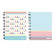 Opakowanie Brulion na spirali A6/100K kratka Pastell