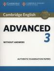 Okładka książki Cambridge English Advanced 3