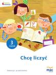 Chcę liczyć. Trzylatek. Autor: Beata Szurowska. Dadada.pl Okładka książki Chcę liczyć. Trzylatek