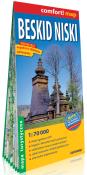 Comfort! map Beskid Niski 1:70 000 mapa. Autor: praca zbiorowa. Dadada.pl Okładka książki Comfort! map Beskid Niski 1:70 000 mapa