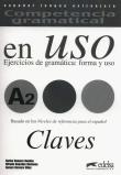 Competencia gramatical en Uso Nivel A2 Claves. Autor: Romero Duenas Carlos, Gonzales Hermoso Alfredo. Dadada.pl Okładka książki Competencia gramatical en Uso Nivel A2 Claves