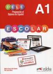 DELE Escolar A1. Autor: Sanchez Garcia-Vino Monica, Munoz Justo Pilar. Dadada.pl Okładka książki DELE Escolar A1