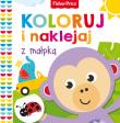 Okładka książki Fisher Price. Koloruj i naklejaj z małpką
