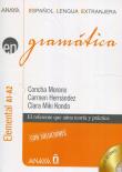 Gramatica elemental A1 A2 con soluciones + 2 CD. Autor: Moreno Concha, Hernandez Carmen, Kondo Miki Clara. Dadada.pl Okładka książki Gramatica elemental A1 A2 con soluciones + 2 CD