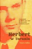 HERBERT W TORUNIU. Autor: Dobies Cezary. Dadada.pl Okładka książki HERBERT W TORUNIU