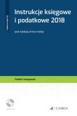 Okładka książki Instrukcje księgowe i podatkowe 2018 + płyta CD
