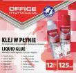 Klej w płynie biurowy 125ml transparentny 12 sztuk. Wydawca: Office Products. Dadada.pl Opakowanie Klej w płynie biurowy 125ml transparentny 12 sztuk