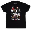 Opakowanie Koszulka FOLK męska czarna M- Wieś tańczy i śpiewa