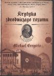 Krytyka zbrodniczego rozumu. Autor: Michael Gregorio. Dadada.pl Okładka książki Krytyka zbrodniczego rozumu