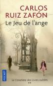 Le Jeu de l'ange. Autor: Carlos Ruiz Zafón. Dadada.pl Okładka książki Le Jeu de l'ange