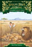 Magiczny domek na drzewie Afrykańska przygoda z lwami. Autor: Mary Pope Osborne. Dadada.pl Okładka książki Magiczny domek na drzewie Afrykańska przygoda z lwami