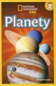 National Geographic Kids. Planety. Poziom 2. Autor: Carney Elizabeth. Dadada.pl Okładka książki National Geographic Kids. Planety. Poziom 2