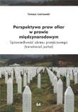 Perspektywa praw ofiar w prawie międzynarodowym. Autor: Lachowski Tomasz. Dadada.pl Okładka książki Perspektywa praw ofiar w prawie międzynarodowym