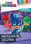 Okładka książki PJ MASKS. Pidżamersi.Przygoda się zaczyna - Dodaj kolorów