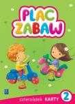 Okładka książki Plac zabaw. Karty pracy. Czterolatek. Część 2
Wychowanie przedszkolne