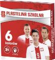 Opakowanie Plastelina 6 kolorów PZPN ASTRA