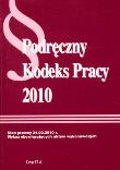 Okładka książki PODRĘCZNY KODEKS PRACY 2010