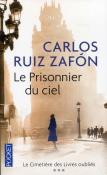 Prisonnier du ciel. Autor: Carlos Ruiz Zafón. Dadada.pl Okładka książki Prisonnier du ciel