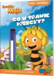 Pszczółka Maja. Pisz i Ścieraj . Co w trawie piszczy. Autor: Opracowanie zbiorowe. Dadada.pl Okładka książki Pszczółka Maja. Pisz i Ścieraj . Co w trawie piszczy