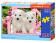 Opakowanie Puzzle 120 el. White Terrier Puppies