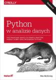 Okładka książki Python w analizie danych Przetwarzanie danych za pomocą pakietów Pandas i NumPy oraz środowiska IPy