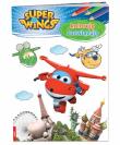 Okładka książki Super Wings Koloruję rozwiązuję