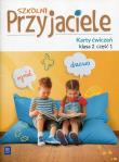 Szkolni Przyjaciele 2 Karty ćwiczeń Część 1. Autor:   Praca zbiorowa. Dadada.pl Okładka książki Szkolni Przyjaciele 2 Karty ćwiczeń Część 1