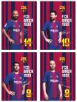Opakowanie Teczka z gumką A4 FC Barcelona 10 sztuk mix