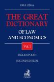 The Great Dictionary of Law and Economics Vol I English - Polish. Autor: Ożga Ewa. Dadada.pl Okładka książki The Great Dictionary of Law and Economics Vol I English - Polish