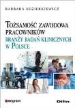 Okładka książki Tożsamość zawodowa pracowników branży badań...