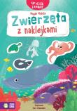 Uczę się i bawię. Zwierzęta z naklejkami. Autor: Magda Malicka. Dadada.pl Okładka książki Uczę się i bawię. Zwierzęta z naklejkami