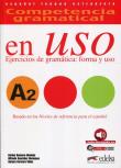 Uso A2 Ejercicios de gramatica forma y uso. Autor: Romero Duenas Carlos, Hermoso Gonzalez Alfredo, Velez Cervera Aurora. Dadada.pl Okładka książki Uso A2 Ejercicios de gramatica forma y uso
