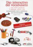 Okładka książki Uso interactivo del vocabulario nivel A-B1