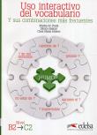 Uso interactivo del vocabulario poziom B2-C2. Autor: de Prada  Marisa, Salazar Danica, Molero Clara Maria. Dadada.pl Okładka książki Uso interactivo del vocabulario poziom B2-C2