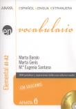 Vocabulario nivel elemental A1-A2 + CD. Autor: Baralo Marta, Genis Marta. Dadada.pl Okładka książki Vocabulario nivel elemental A1-A2 + CD