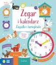 Zagadki i łamigłówki. Zegar i kalendarz. Autor: Lara Bryan. Dadada.pl Okładka książki Zagadki i łamigłówki. Zegar i kalendarz