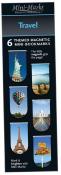 Opakowanie Zakładki magnetyczne Travel (6 sztuk)