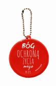 Zawieszka odb. czerwona koło 7c. Wydawca: Koinonia. Dadada.pl Opakowanie Zawieszka odb. czerwona koło 7c