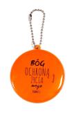 Zawieszka odb.pomarańcz. koło 6,5cm-Bóg ochroną. Wydawca: Koinonia. Dadada.pl Opakowanie Zawieszka odb.pomarańcz. koło 6,5cm-Bóg ochroną