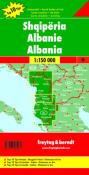 Okładka książki ALBANIA MAPA 1:150 000