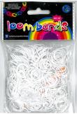 Opakowanie GUMKI LOOM BANDS 300 SZT BIAŁE 