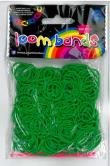 Opakowanie GUMKI LOOM BANDS 300 SZT ZIELONE