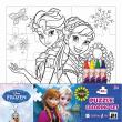 Opakowanie KRAINA LODU PUZZLE DO KOLOROWANIA 06471