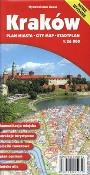 Okładka książki KRAKÓW PLAN MIASTA 1:26 000
