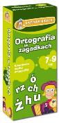 Okładka książki ORTOGRAFIA W ZAGADKACH 7-9 LAT KAPITAN NAUKA