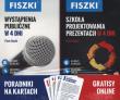 Okładka książki PAKIET FISZKI WYSTĄPIENIA PUBLICZNE W 4 DNI / SZKOŁA PROJEKTOWANIA PREZENTACJI W 4 DNI