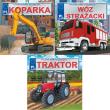 Okładka książki PAKIET KOPARKA / RADIOWÓZ / TRAKTOR